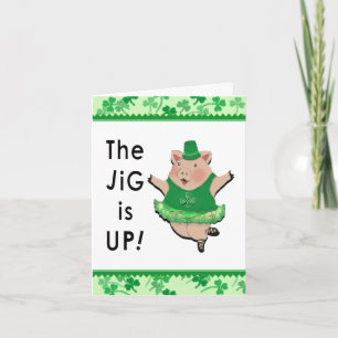 Funny St. Patrick's Day Greeting Card