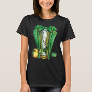 Funny St Patricks Day Irish Leprechaun Costume Men T-Shirt