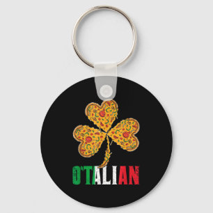 Funny St Patricks Day Irish Zza Italian Pride O'ta Key Ring