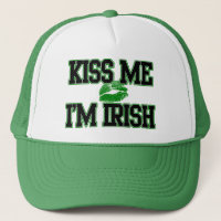 Funny St. Patricks Day, Kiss Me I'm Irish Hat
