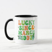 Funny St Patrick's Day Lucky Since March 1997