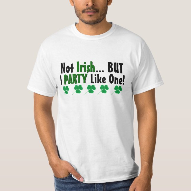 Funny St. Patrick's Day Party | Drinking T-Shirt (Front)