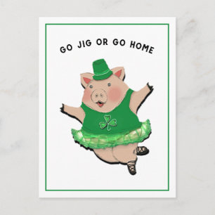 Funny St. Patrick's Day Postcard