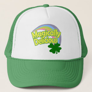 Funny St Patricks Day Rainbow Trucker Hat
