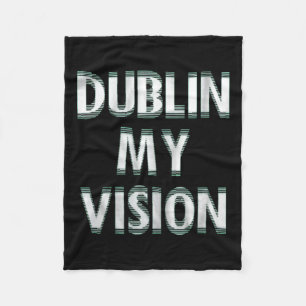 Funny St Patricks Day Shirt Women  Fleece Blanket