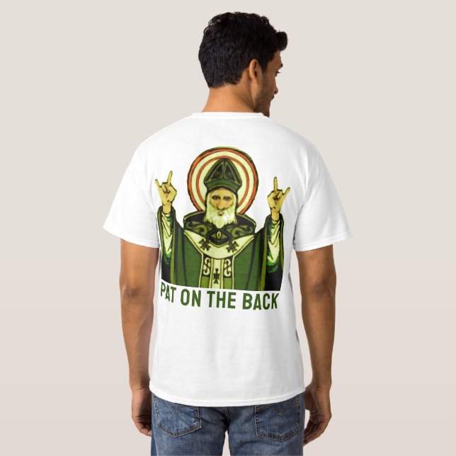 Funny St Patrick's Day T-Shirt (Back Full)