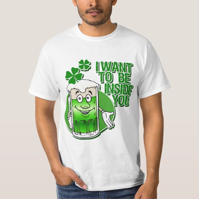 Funny St Patricks Day T-Shirt (Front)