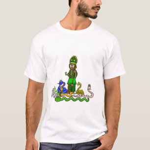 Funny St. Patrick's Day T-Shirt with Snakes