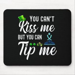 Funny St Patricks Day Tee Mage Therapist Men Women Mouse Pad