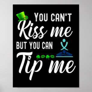 Funny St Patricks Day Tee Mage Therapist Men Women Poster
