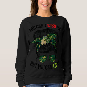 Funny St Patricks Day Waitress Bartender Waiter Ti Sweatshirt