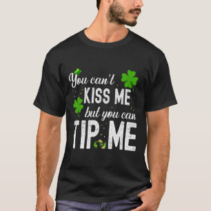 Funny St Patricks Day Waitress Byrtender Waiter Ti T-Shirt