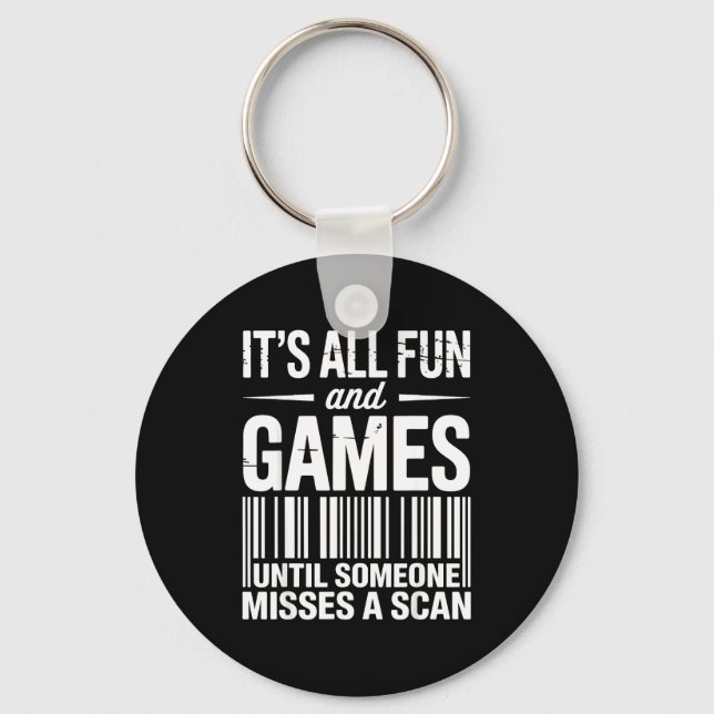 Funny Stal Worker Art For Men Women Mail Man Mail  Key Ring (Front)