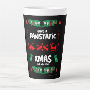 Funny Static Caravan Mobile Home Gifts Latte Mug