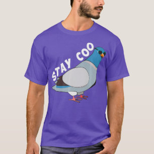 Funny Stay Coo Bird  Cute Pigeon Racing Swag Men T-Shirt
