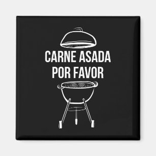 Funny Steak Beef Bbq Dad Chef Carne Asada Por Favo Magnet