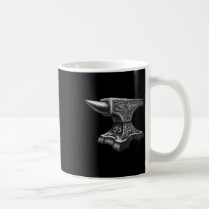 Funny steel anvil graphic for adults and kids coffee mug