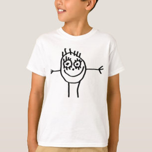 Funny Stick Figure T-Shirt