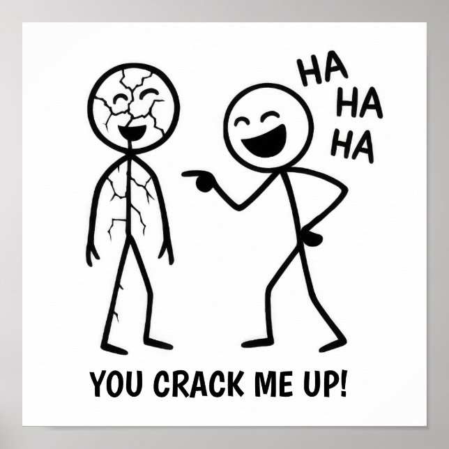 Funny Stickman Poster (Front)