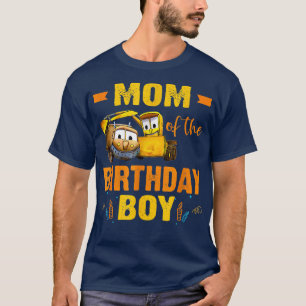 Funny Stinky Dirty Being Mom Of The Birthday Boy  T-Shirt