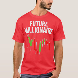 Funny Stock Market Capitalism Day Trader Trading W T-Shirt