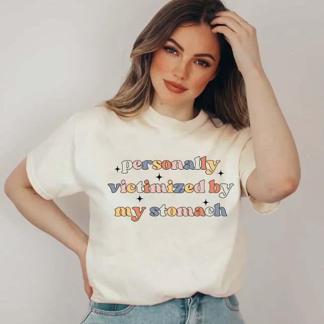 Funny Stomach Ache T-Shirt (Creator Uploaded)