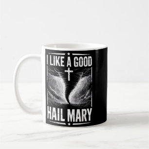 Funny Storm Chaser Costume Jesus Faith Coffee Mug