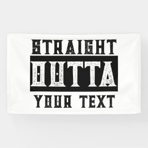 Funny 'Straight Outta Your Text' Banner