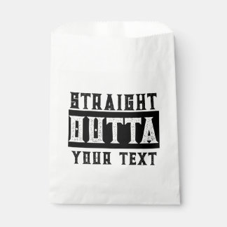 Funny 'Straight Outta Your Text' Favour Bag