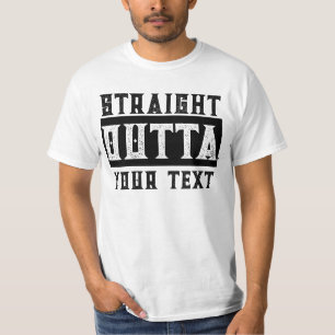 Funny 'Straight Outta Your Text' Parody T-Shirt