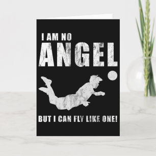 Funny Striker Forward Soccer Goal Sport Header Byl Card