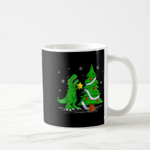 Funny Struggle Is Real Dinosaur T-rex Dino Christm Coffee Mug