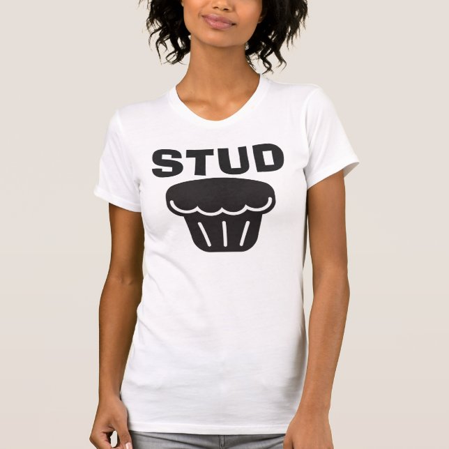 Funny STUD MUFFIN t-shirts (Front)