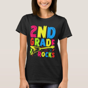 Funny Student And Teachers Back To School 2nd Grad T-Shirt