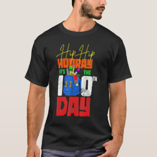 Funny Student Kids Gift 100th Day Happy 100 Days O T-Shirt