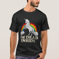 Funny Stuff - Unicorn I'm Dead Inside Sarcastic De