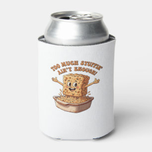 Funny Stuffing Overload Thanksgiving Classic T-Shi Can Cooler