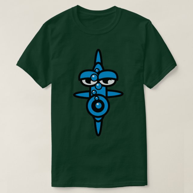 funny stupid fish T-Shirt (Design Front)
