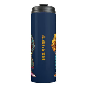 Funny Stylish Animal Fashion Gift Thermal Tumbler