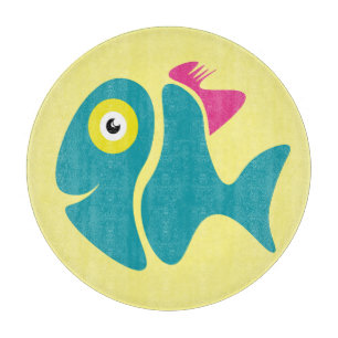 Funny Stylish Fish Cutting Board