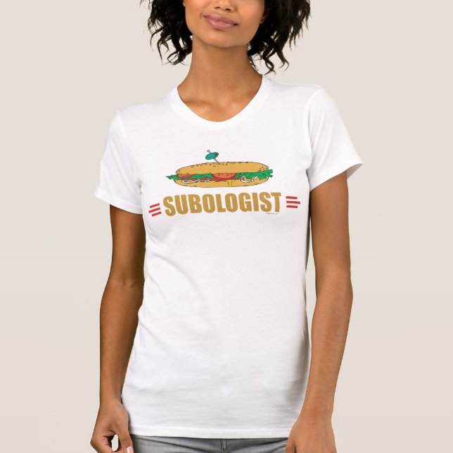 Funny Submarine Sandwich T-Shirt (Front)