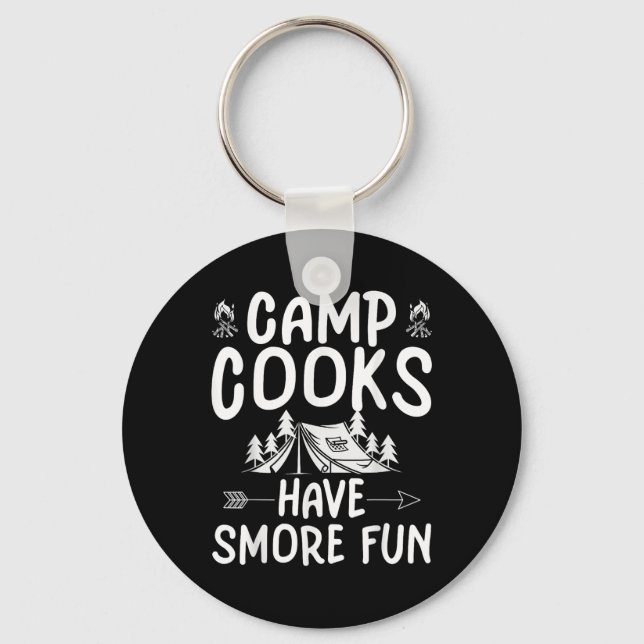 Funny Summer Camp Cook - Have Smore Fun  Key Ring (Front)