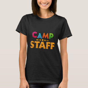 Funny Summer Camp Staff Director Camping Counsello T-Shirt