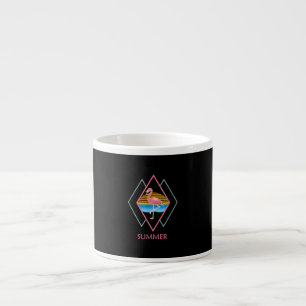 Funny Summer Flamingo Cute Flamingo Lover Espresso Cup