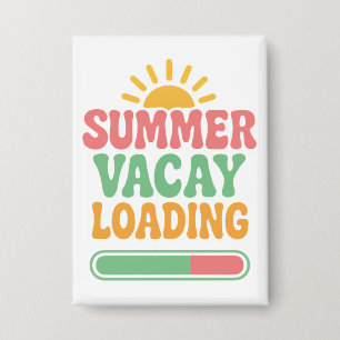Funny Summer Vacay Loading Retro Vacation
