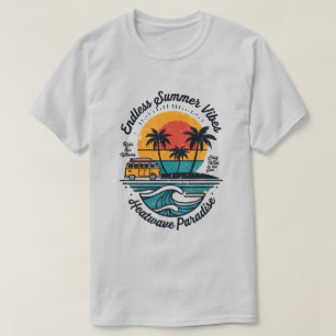 Funny Summer Vibes Heatwave Paradise T-Shirt