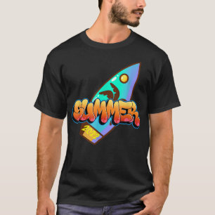 Funny Summer ,Welcome summer ,ocean ,bleu T-Shirt