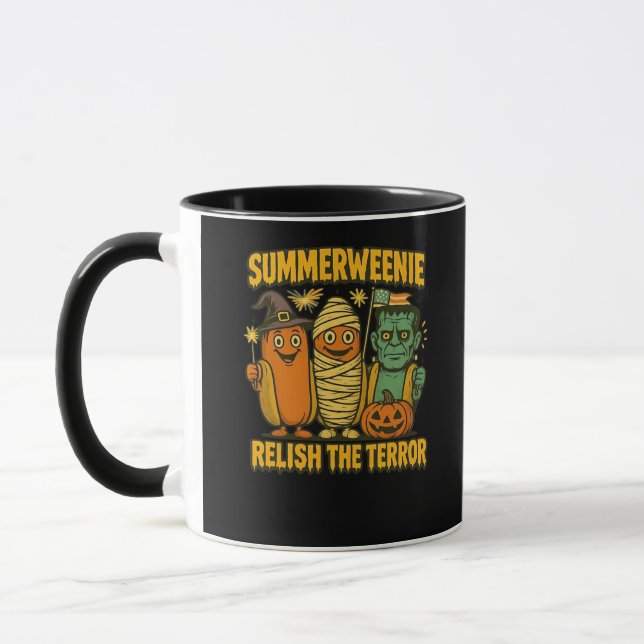Funny Summerweenie 4Th Of July Essential Mug (Left)