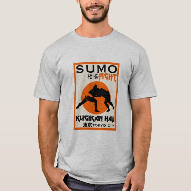 Funny Sumo Wrestler T-Shirt (Front)