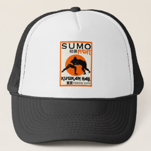 Funny Sumo Wrestler Trucker Hat